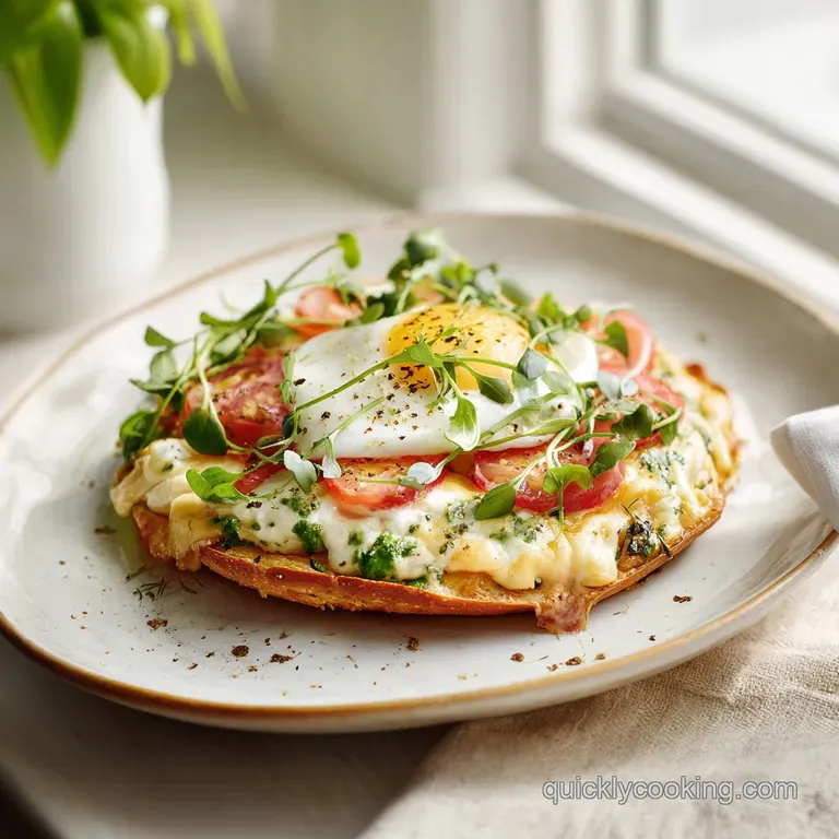 Easy Breakfast Pizza: Flaky and Savory