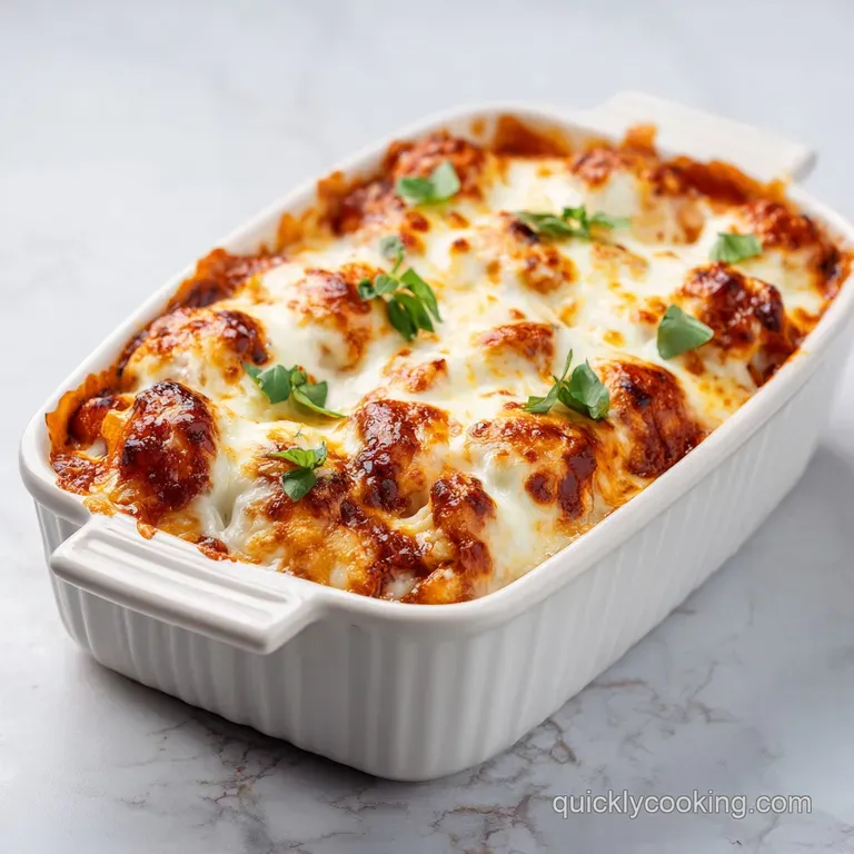 Chicken Mozzarella Bake: Golden and Tender