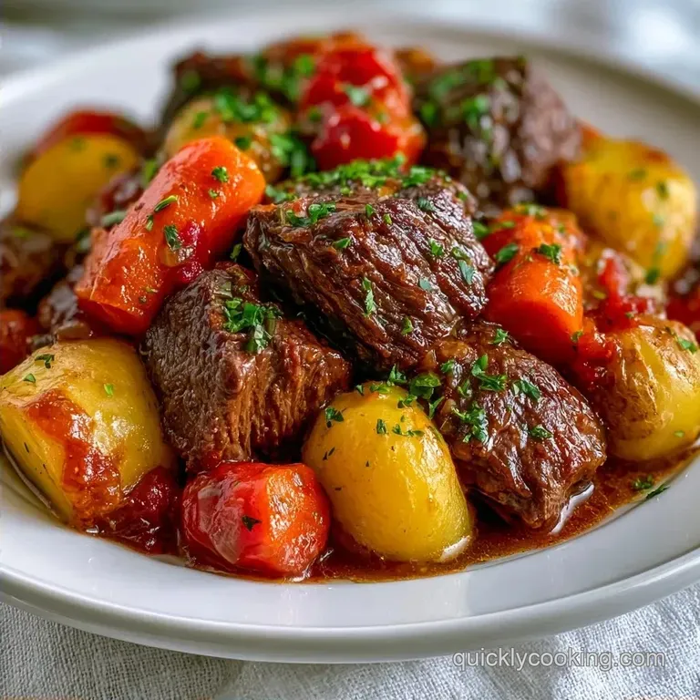 Easy Frozen Beef Stew: Tender and Savory