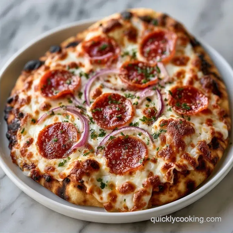 Easy Naan Bread Pizza: Crispy and Budget-Friendly