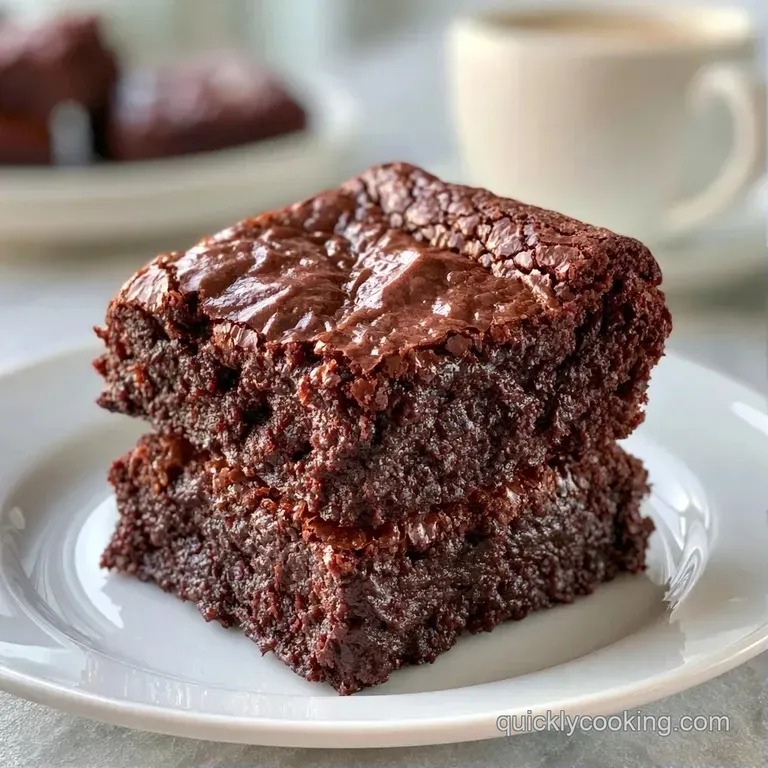 A square of dense chocolate cake topped with a swirl of whipped cream and a single vibrant fresh raspberry.