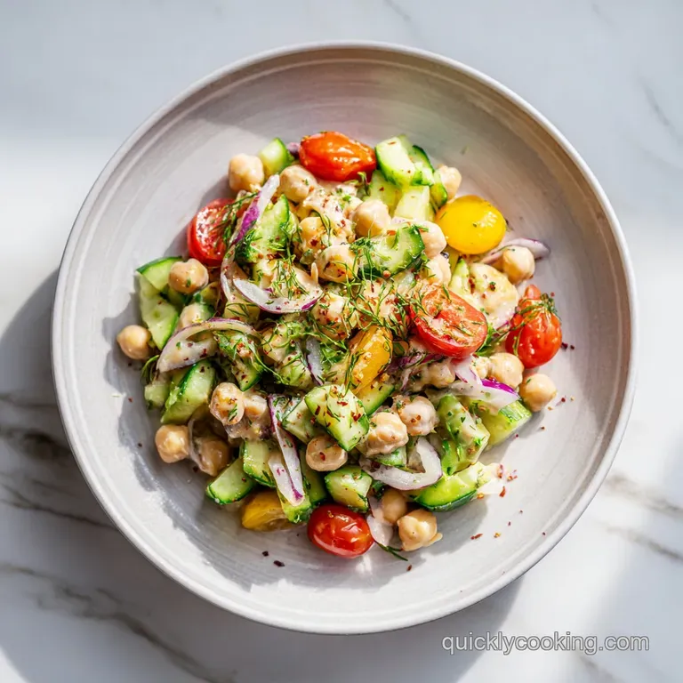 Chickpea Salad: Fresh and Vibrant