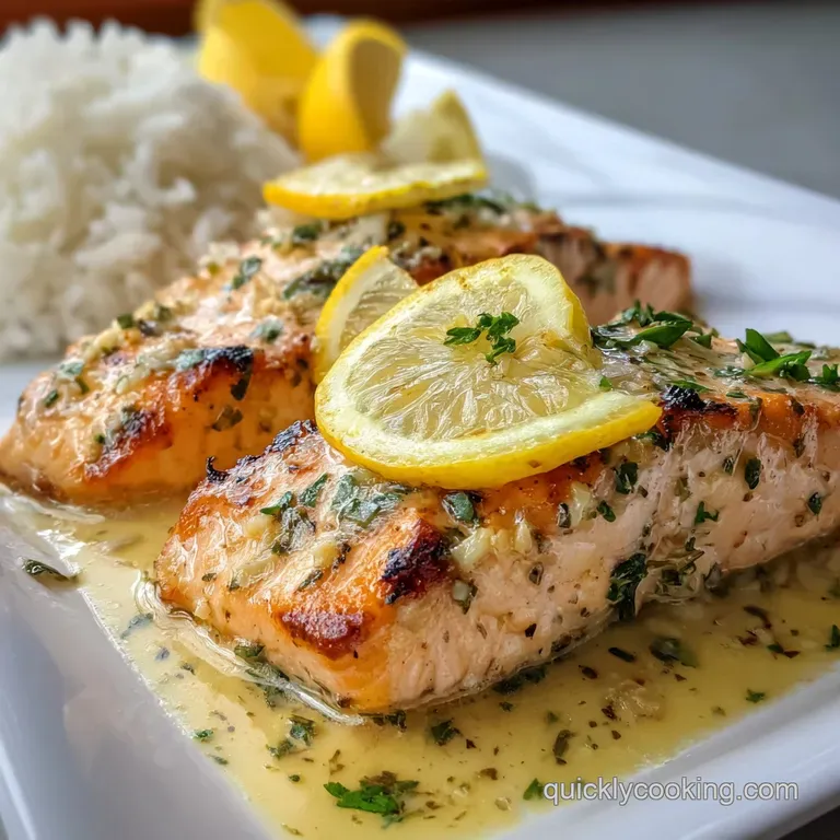 Grilled Salmon with Lemon: Silky Interior