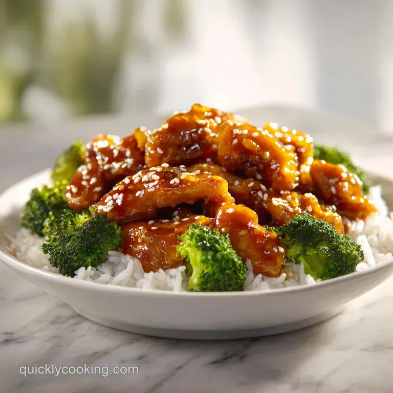 Healthy Sesame Chicken Recipe