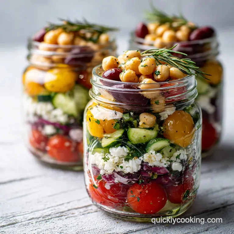 Healthy Mason Jar Salads for Work