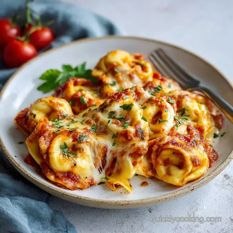 Million Dollar Baked Tortellini Casserole: Creamy and Hearty