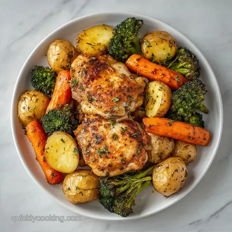 Chicken and Veggies: Ultimate One Pan Roast