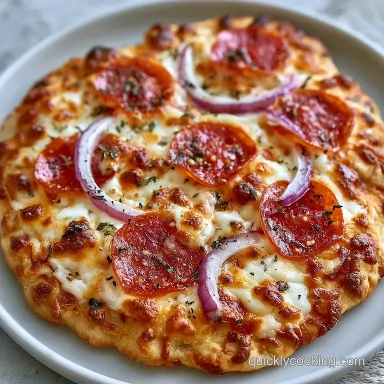 Pre Cooked Flatbread Crust Pizza: Extra Crispy