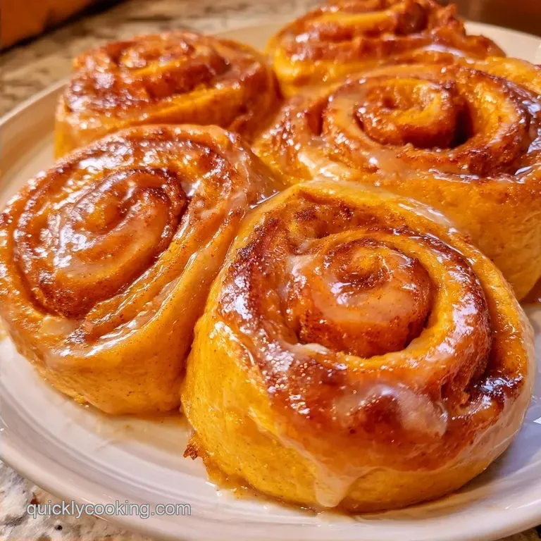 Pumpkin Cinnamon Rolls with Sourdough Starter