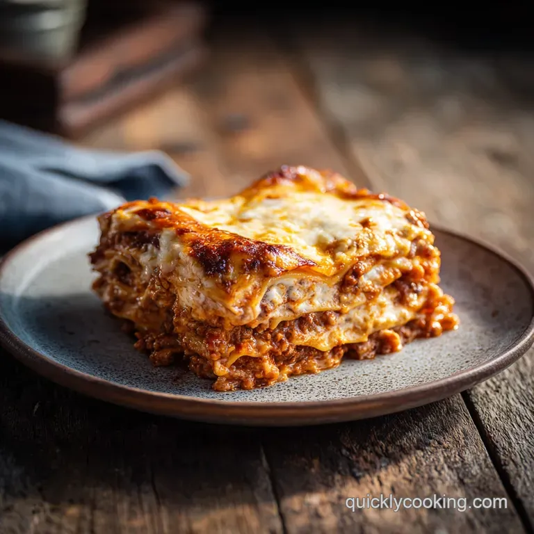 Quick and Easy Lasagna for a Crowd