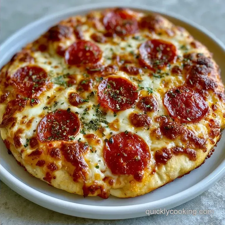 Crispy Quick Store Bought Flatbread Pizza