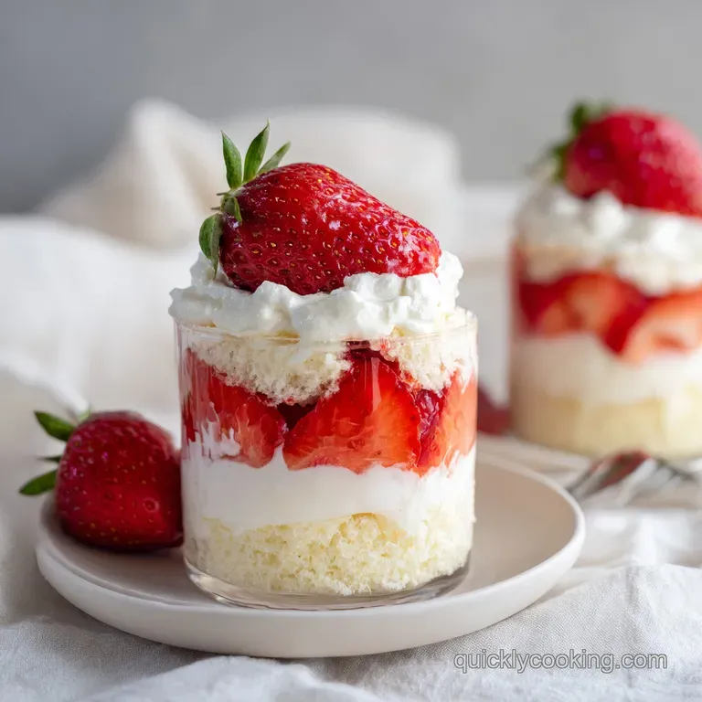 Quick Strawberry Shortcake Cups: Guilt-Free