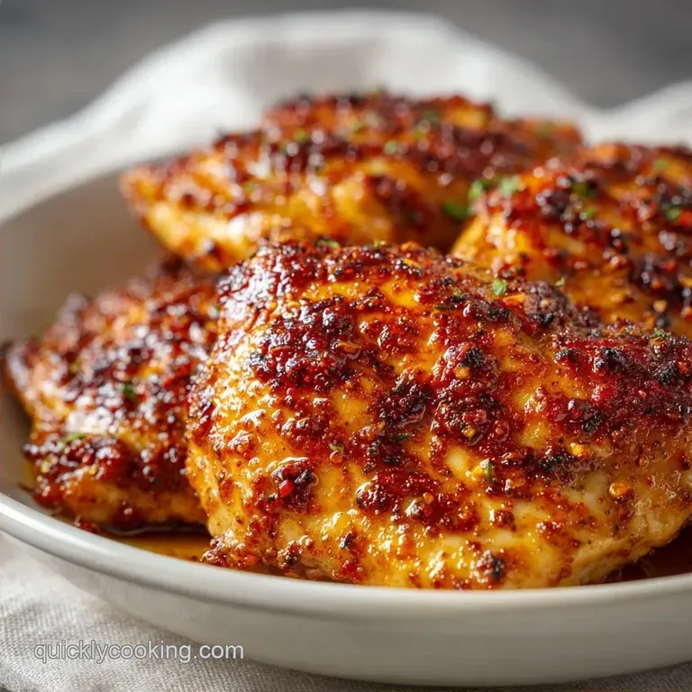 Skillet Chicken Thighs: Golden and Juicy