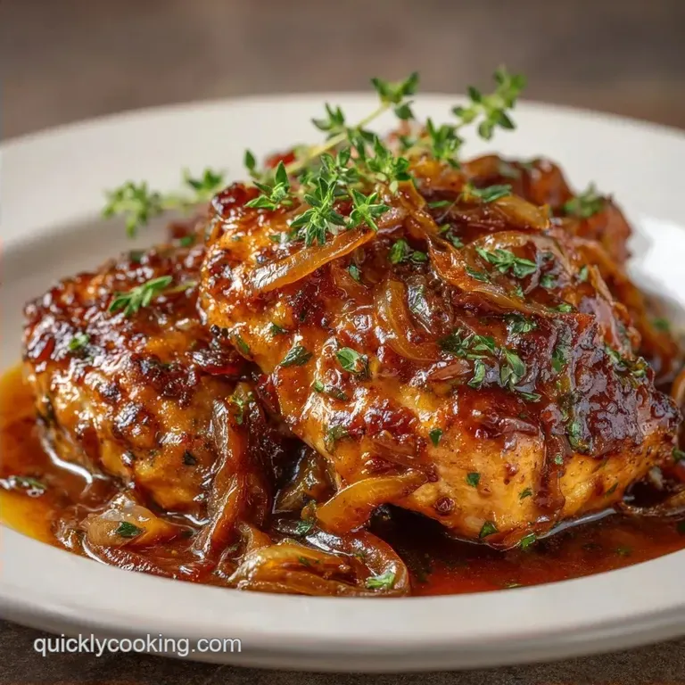 Smothered Chicken Casserole: Silky and Savory