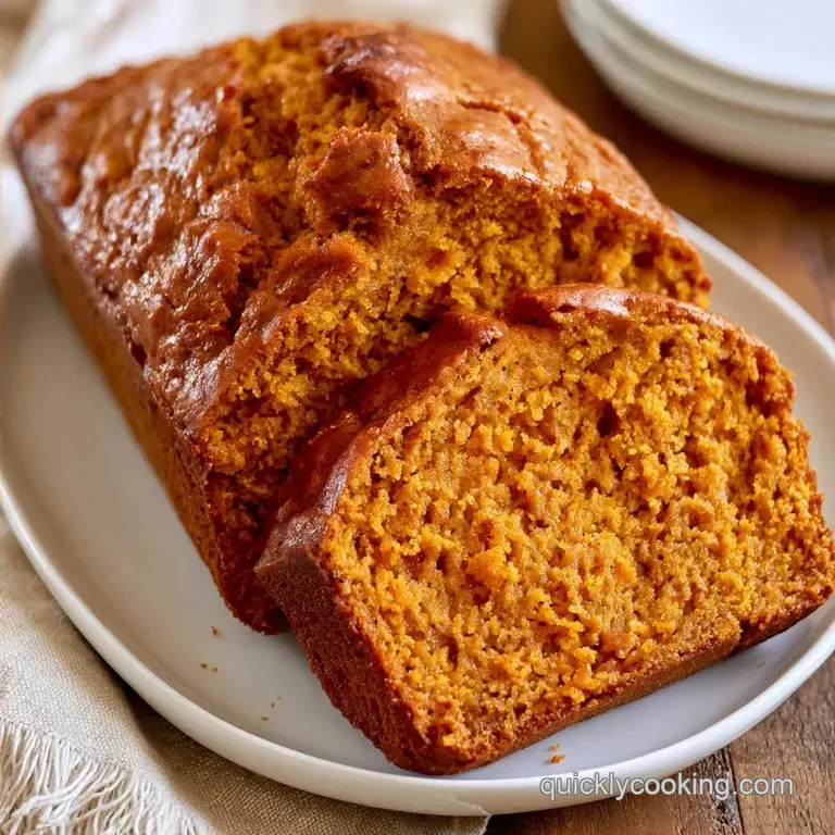 Moist Sourdough Discard Pumpkin Bread