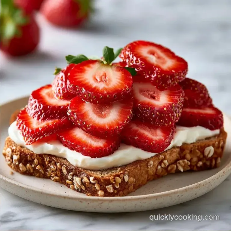 Strawberry Cream Cheese Sandwich: Tangy and Creamy