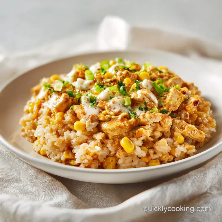 Smoky Charred Street Corn Chicken