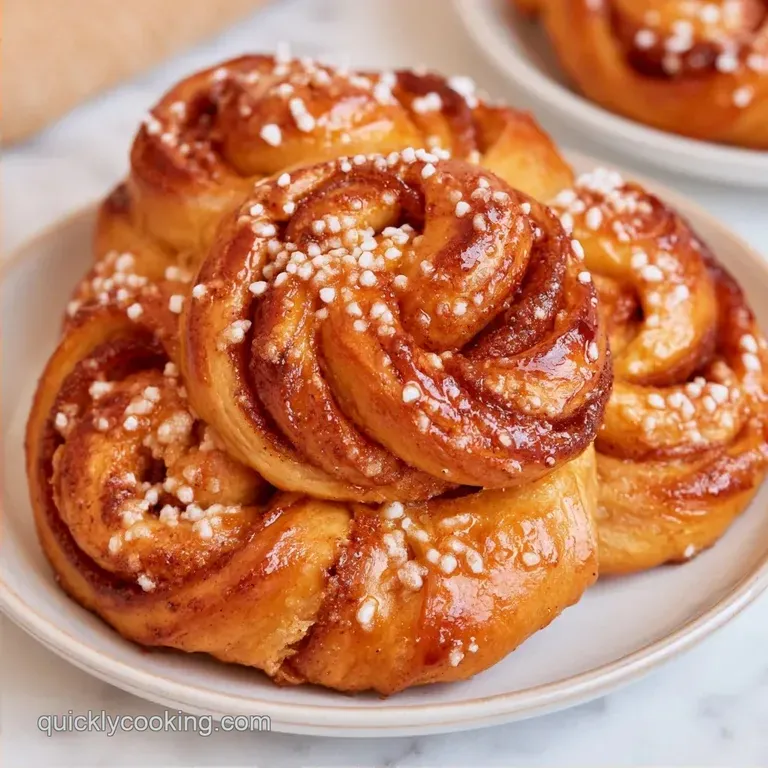 Cinnamon Rolls Swedish with Ground Cardamom