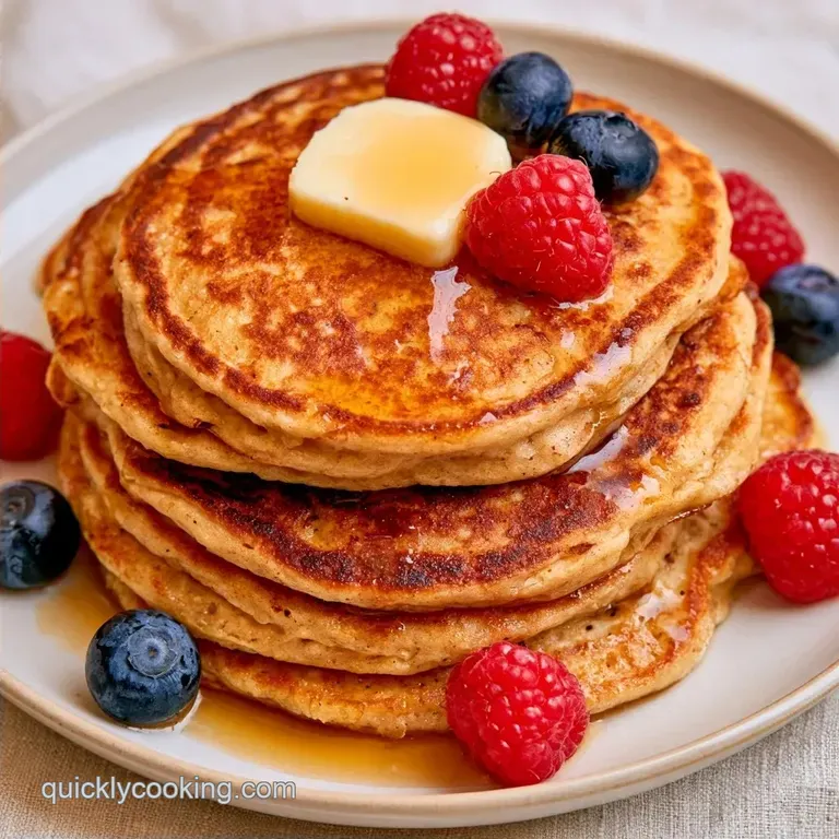 Swedish Oatmeal Pancakes: Lacy and Buttery