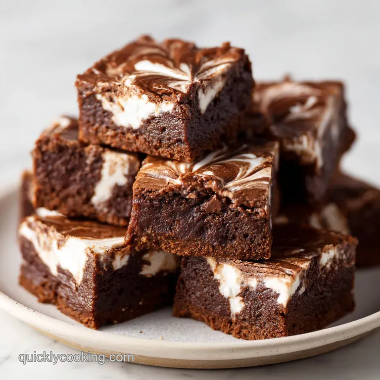Elegant cubes of glossy dark chocolate fudge on a ceramic plate, accented with a pinch of flaky sea salt.