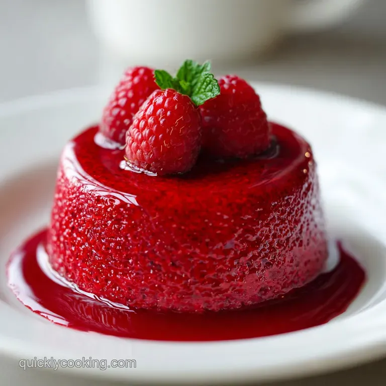 Raspberry Mousse: Velvety and Zingy